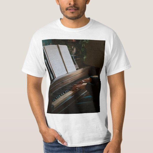 Cool Piano T-shirt (Voorkant)