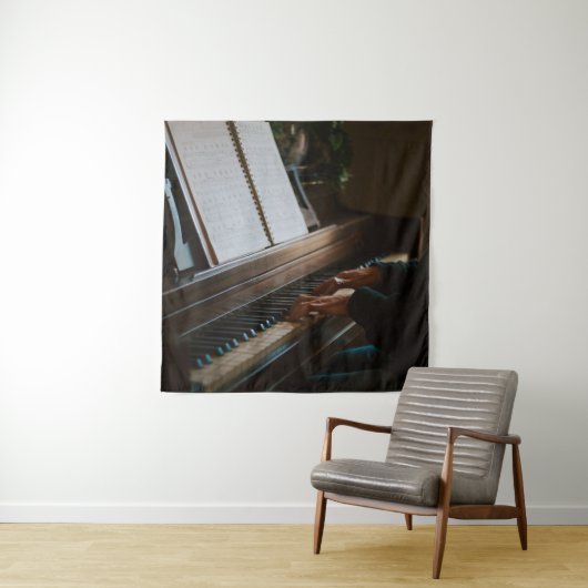 Cool Piano Wandkleed (In situ)
