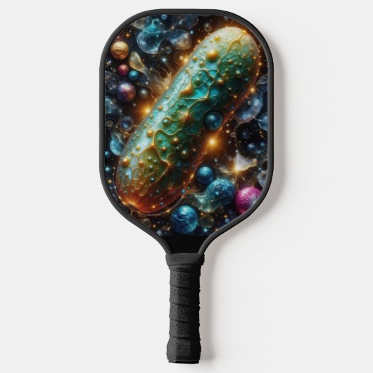 Cool Pickle / Pickleball art Pickleball Paddle (Achterkant)