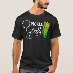 Cool Pickle Prinses Kunst voor Vrouwen Meisjes Dil T-shirt