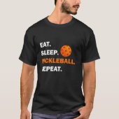 Cool Pickleball Art voor mannelijke beestenovers T-shirt (Voorkant)