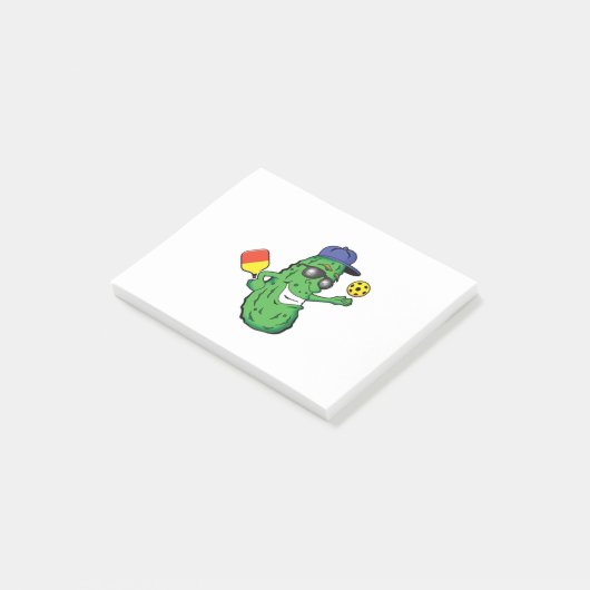 Cool Pickleball Logo Post-it® Notes (Schuin)
