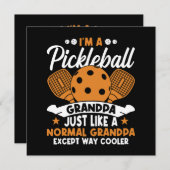 Cool Pickleball Opa Speler (Voorkant / Achterkant)