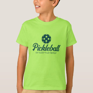 Cool pickleball sport kind t shirt voor jongen