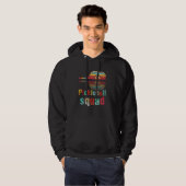 Cool Pickleball Squad Mannen Vrouwen Paddle Pickle Hoodie (Voorkant volledig)