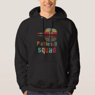 Cool Pickleball Squad Mannen Vrouwen Paddle Pickle Hoodie