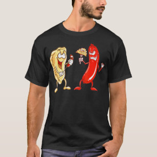 Cool Pierogi en Kielbasa Pools Eten Grappig T-shirt
