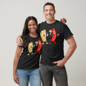 Cool Pierogi en Kielbasa Pools Eten Grappig T-shirt (Unisex)