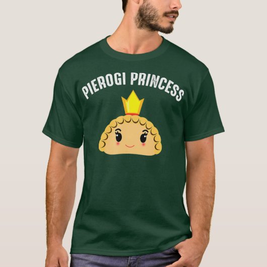 Cool Pierogi Prinses Grappige Lady Ravioli Lover T-shirt (Voorkant)