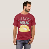 Cool Pierogi Squad Grappige Ravioli Food Group Fan T-shirt (Voorkant volledig)