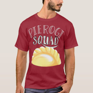 Cool Pierogi Squad Grappige Ravioli Food Group Fan T-shirt
