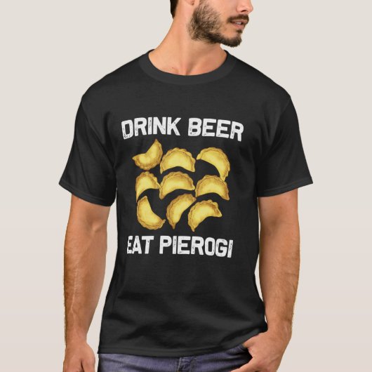 Cool Pierogi Voor Mannen Vrouwen Pools Voedsel Dum T-shirt (Voorkant)