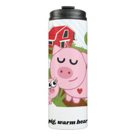 Cool Pig Warm hart Thermosbeker