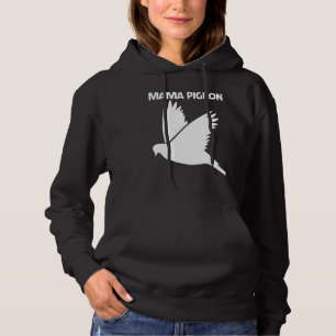 Cool Pigeon for Women Mam Rock Dove Bird Pet Hoodie