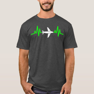 Cool Pilot-hartslag T-shirt