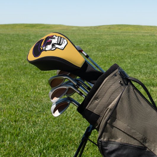 Cool Pilot Skull Golfheadcover (Insitu)