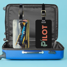 Cool Pilot typografie & raket, Leuk, Eenvoudige Lu