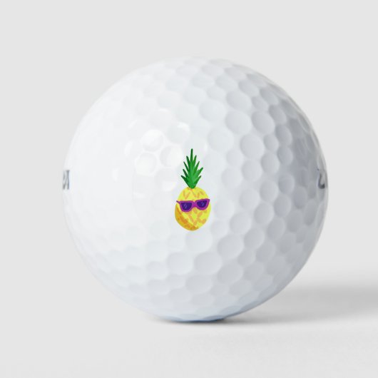 Cool Pineappel Golfballen (Voorkant)