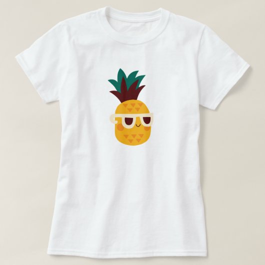 Cool Pineappel TShirt (Design voorkant)