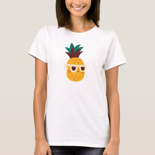 Cool Pineappel TShirt (Voorkant)