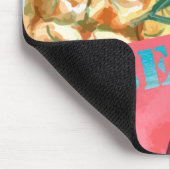 Cool Pineappel Watermelon Hibiscus Palm Leaves Muismat (Hoek)