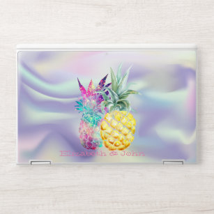 Cool Pineapple Holographic Love HP Laptopsticker