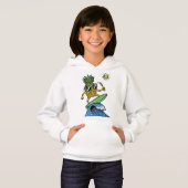 Cool Pineapple is op het Zee Vibrant strand aan he (Voorkant volledig)