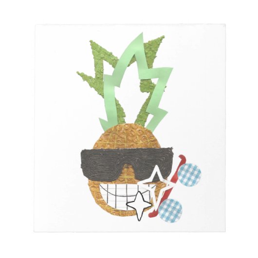 Cool Pineapple Notitieblok (Voorkant)