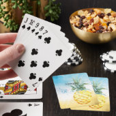 Cool Pineapple Summer Pokerkaarten (Insitu)