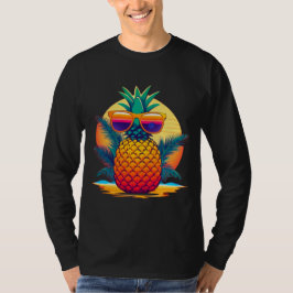 Cool Pineapple Sunset Vibes T-shirt