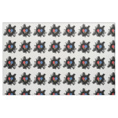 Cool Ping Pong World Stof (Fat Quarter)