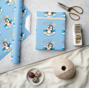 Cool! , pinguïn cadeaupapier