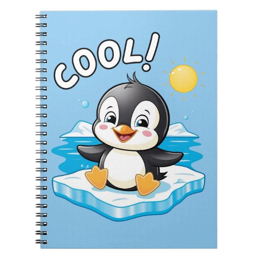 Cool! , Pinguïn Notitieboek (Voorkant)