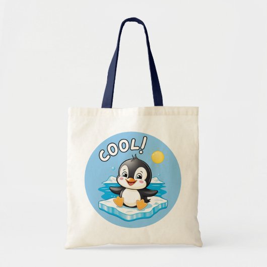Cool! , pinguïn tote bag (Voorkant)