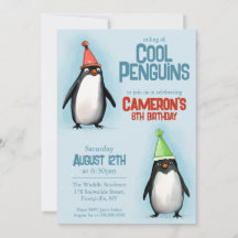Cool Pinguins vieren kind