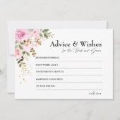 Cool Pink Advies & Wensen voor bruid en bruidegom  Kaart (Voorkant)