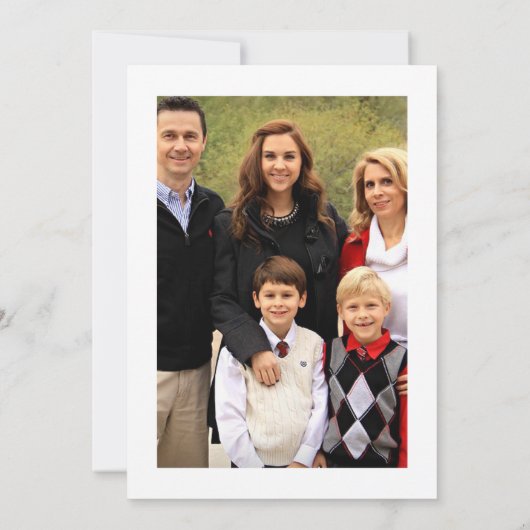 Cool Pink Flamingo Summer Family Greep Kaart (Achterkant)