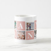 Cool Pink Foto Collage Granny Mokken (Center)