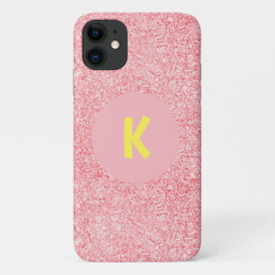 Cool Pink Girls Crystal Sparkle gepersonaliseerd Case-Mate iPhone Case