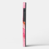 Cool Pink Gold Uniek Waterverf wervelpatroon Case-Mate iPhone Case (Achterkant / Links)