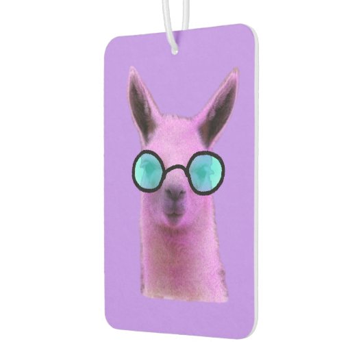 Cool Pink Llama! Auto Luchtverfrisser (Links)