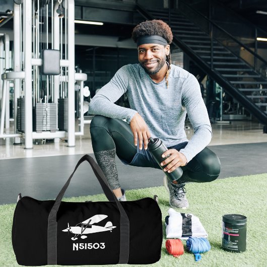 Cool Piper Cub Vliegtuig, Eenvoudige Aangepaste Gy Plunjezak