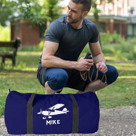 Cool Piper Cub Vliegtuig, Eenvoudige Luchtvaart Cu Plunjezak