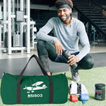 Cool Piper Cub Vliegtuig, Luchtvaart Custom Gym Tr