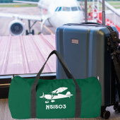 Cool Piper Cub Vliegtuig, Luchtvaart Custom Gym Tr Plunjezak