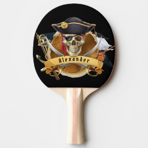 Cool Piraat Personaliseer Tafeltennisbatje