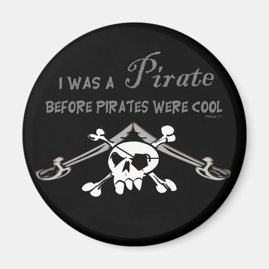Cool Pirate Magnet (Voorkant)