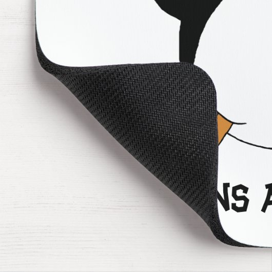 Cool Pirate Penguin Muismat (Hoek)