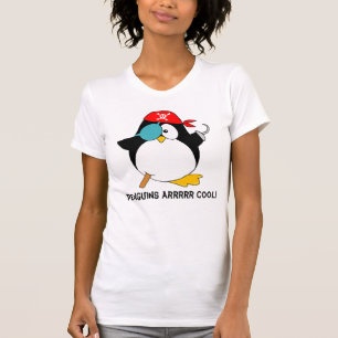 Cool Pirate Penguin T-shirt