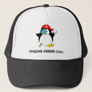 Cool Pirate Penguin Trucker Pet